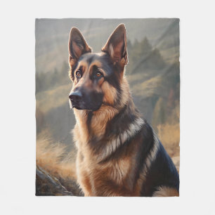 Cobertor De Velo German shepherd