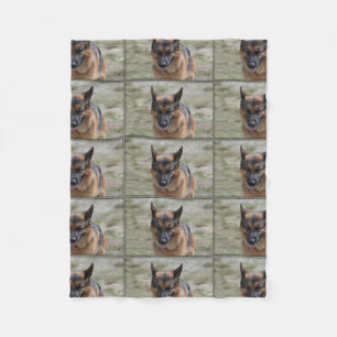 Cobertor De Velo German shepherd surpreendente