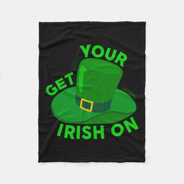 Cobertor De Velo Get Your Irish On (Frente)