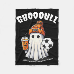 Cobertor De Velo Ghoooal Futebol Fantasma Halloween Futebol Diverti