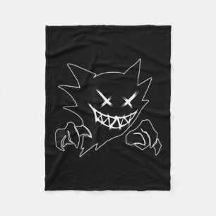 Cobertor De Velo Ghost Demon Sketchy Blackwork Tattoo Flash