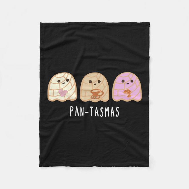Cobertor De Velo Ghost Funny Spooky Conchas Fantasma Mexicano (Frente)