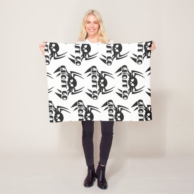 Cobertor De Velo Ghost Go Spooky Season (In Situ)