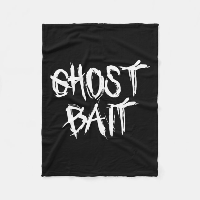 Cobertor De Velo Ghost Hunted Ghost (Frente)