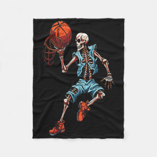 Cobertor De Velo Ghoul Summer Summerentre Halloween Skeleton Mer
