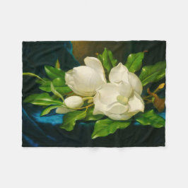 Cobertor De Velo Giant Magnolias Martin Johnson Heade Fine Art