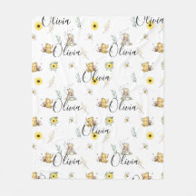 GIFT DE BURACO DE BEBÊ BLANKET PERSONALIZADO CLÁSS