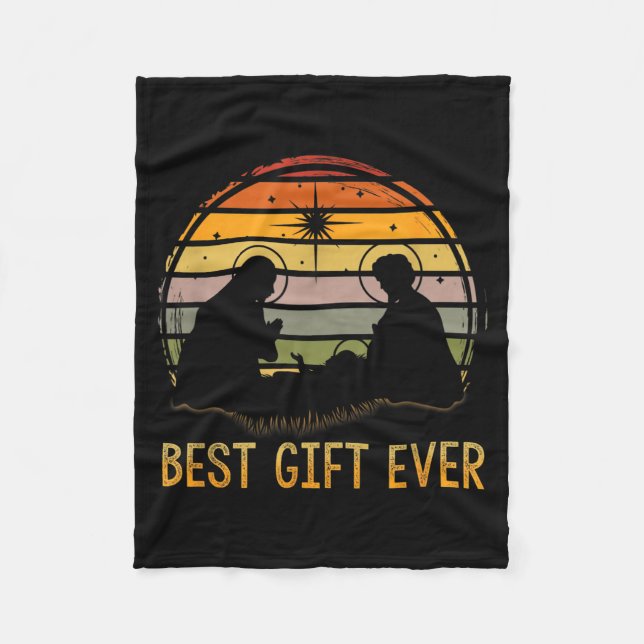 Cobertor De Velo -gift Ever Christmas Cool Jesus Nativity Scene Chr (Frente)