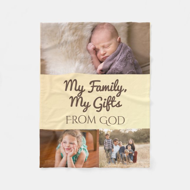 Cobertor De Velo Gifts From God (Frente)