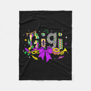 Cobertor De Velo Gigi Coquette Arco Mardi Gras Mulheres Mãe Mãe Car