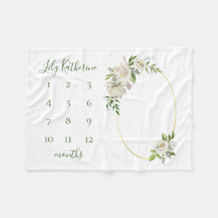 Cobertor De Velo Gilded Blooms Baby Name