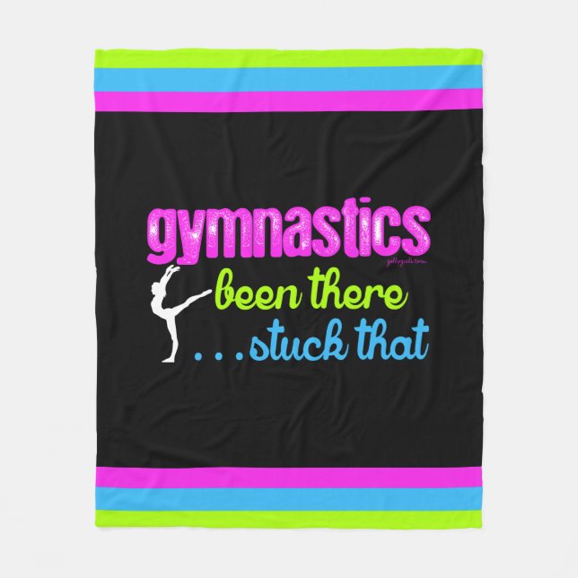 Cobertor De Velo Ginástica - colado lá isso…. (Frente)