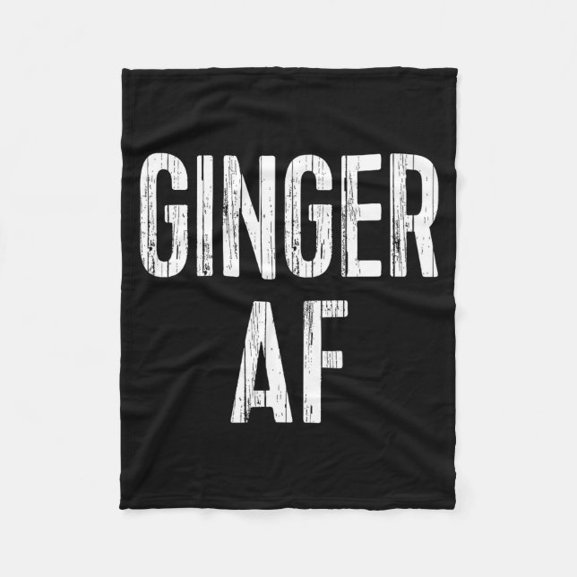 Cobertor De Velo Ginger Af Shirt Irish Men Women St Patricks Day  (Frente)