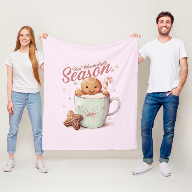 Cobertor De Velo Gingerbird Man (In Situ)