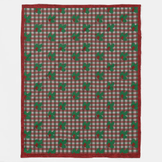 Cobertor De Velo Gingham Gingham Blanket dos anos 40