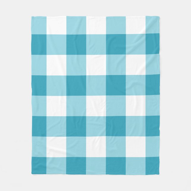 Cobertor De Velo Gingham Pattern (Frente)