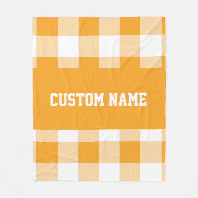 Cobertor De Velo Gingham Pattern (Frente)