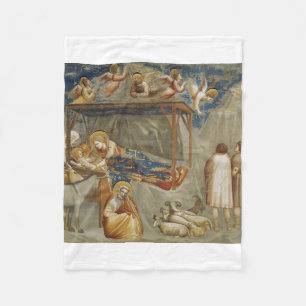 Cobertor De Velo Giotto di Bondone O Nascimento Coleção de Arte Fin
