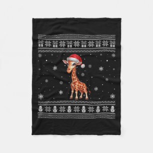 Cobertor De Velo Girafa Amante Homens Papais noeis Doce De Xmas Fei