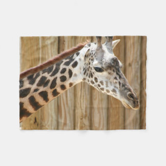 Cobertor De Velo Giraffe Picture Blanket