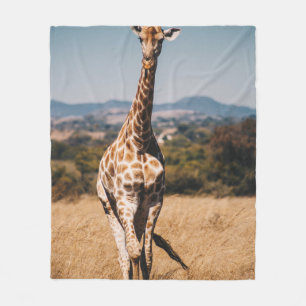 COBERTOR DE VELO GIRAFFE RODADA POR GRAMA MARCADA
