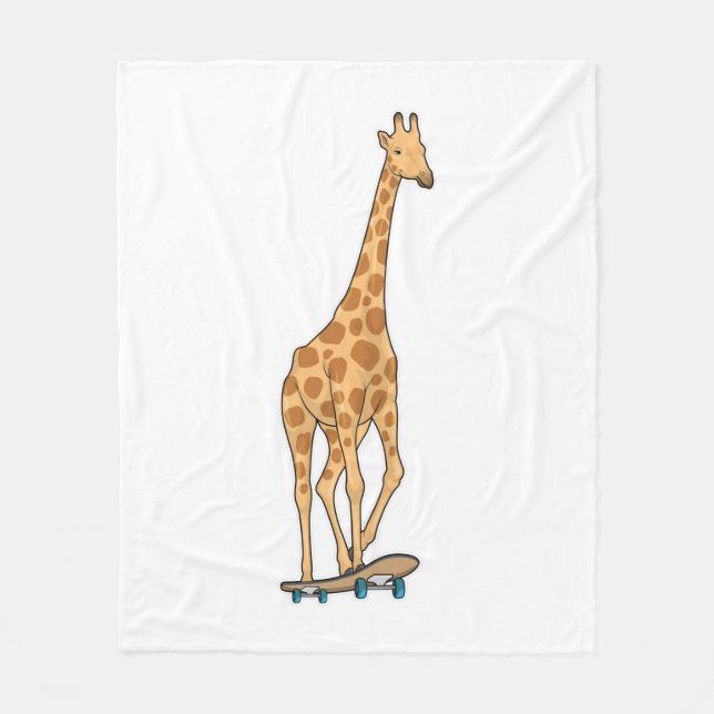 Cobertor De Velo Giraffe Skater (Frente)