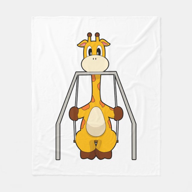 Cobertor De Velo Giraffe Swing (Frente)