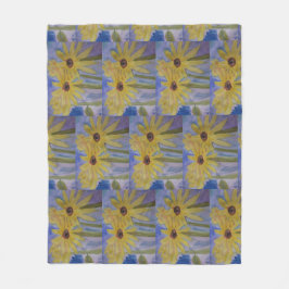 Cobertor De Velo Girassóis Amarelos de Verão