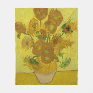 Cobertor De Velo Girassóis por Vincent Van Gogh