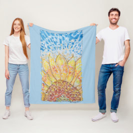 Cobertor De Velo Girassol Radiant Bloom