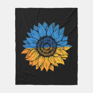 Cobertor De Velo Girassol Ucrânia Bandeira Ucraniana Fica Com A Ukr