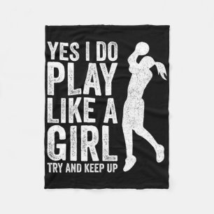 Cobertor De Velo Girls Bysketbyll Player Clothes Aspas Gift Play L