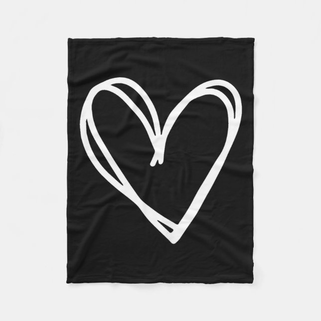 Cobertor De Velo Girls Heart For Women Valentines Day Graphic  (Frente)