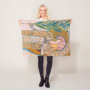 Cobertor De Velo Gismonda, Sarah Bernhardt, Mucha