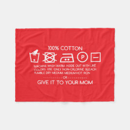 Cobertor De Velo Give it to your mom 4