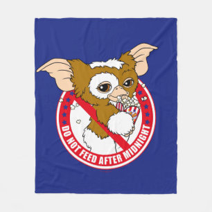 Cobertor De Velo Gizmo   Não Alimente Após A Meia-Noite