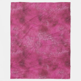 Cobertor De Velo Glitter Glitter Abstrato Rosa Girassol