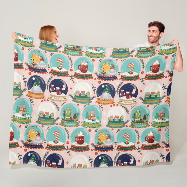 Cobertor De Velo Globo de neve natalícia//Gnome//Gingercake House// (In Situ)