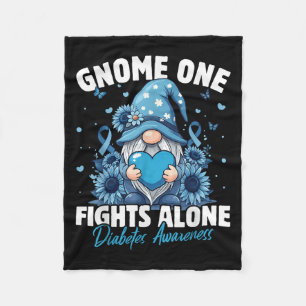 Cobertor De Velo Gnome One combate sozinho a consciência da diabete