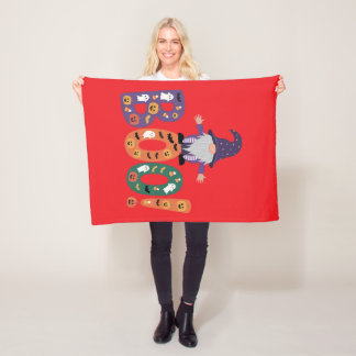 Cobertor De Velo Gnomo Cute Spooky com Fantasmas e Pumpkins