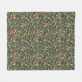 Cobertor De Velo Gnomos da floresta