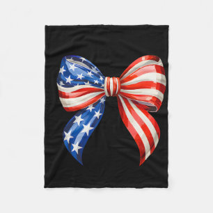 Cobertor De Velo Gnomos do Dia 4 de Julho Bandeira Americana Patrió