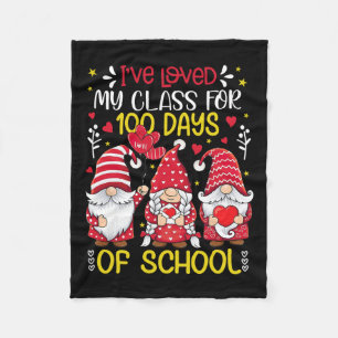 Cobertor De Velo Gnomos Eu Amo Meu Cl Por 100 Dias Professor Valen