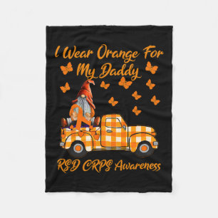 Cobertor De Velo Gnomos Eu Visto Laranja Para O Meu Pai Rsd Crps Aw