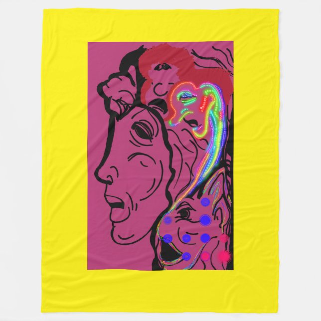 Cobertor De Velo Goddess of Land and Sea (Frente)