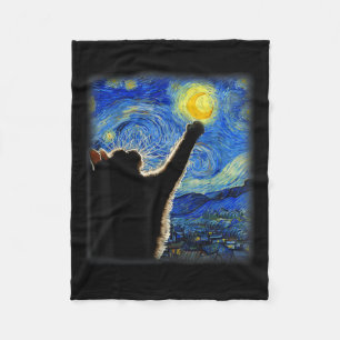 Cobertor De Velo Gogh Starry Night Cat. - Ajustado de clique, Cat L