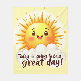 Cobertor De Velo Going to be a Great Day