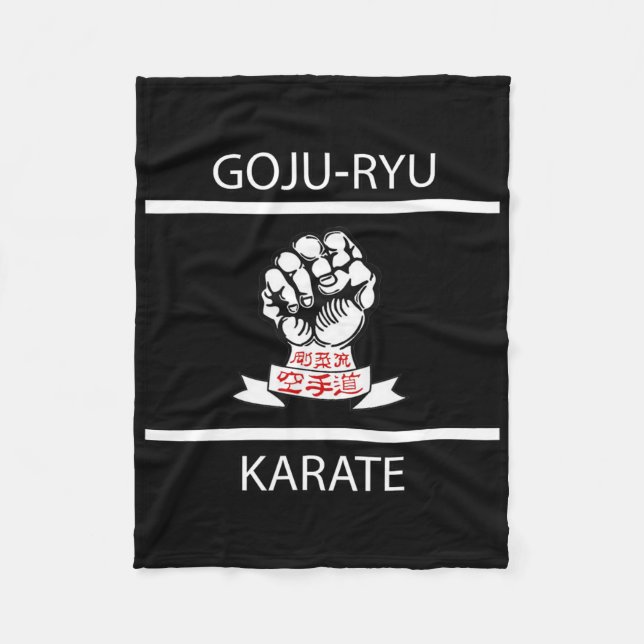 Cobertor De Velo Goju-ryu Karate (Frente)