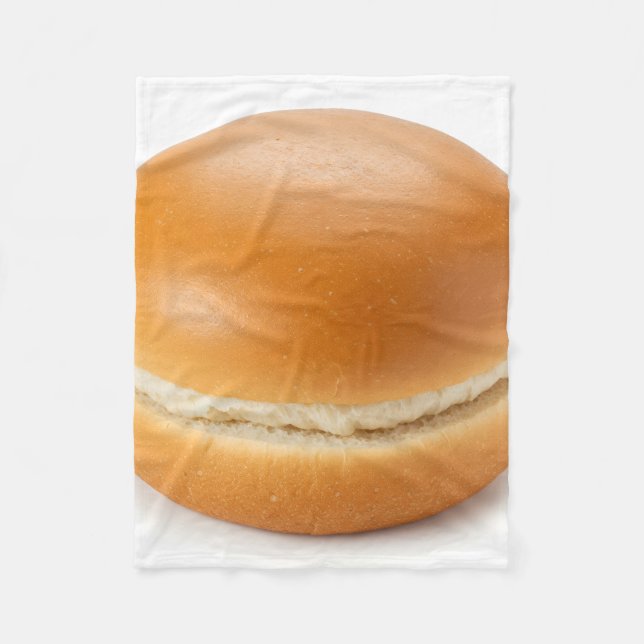 Cobertor De Velo Golden Cream-Filled Bun Dessert Photo (Frente)