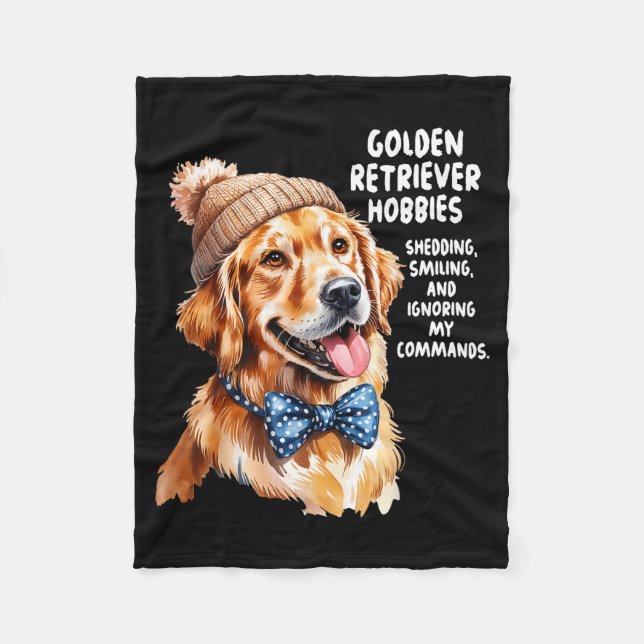 Cobertor De Velo Golden Retriever Outfit Idea For Women &amp; Retri (Frente)